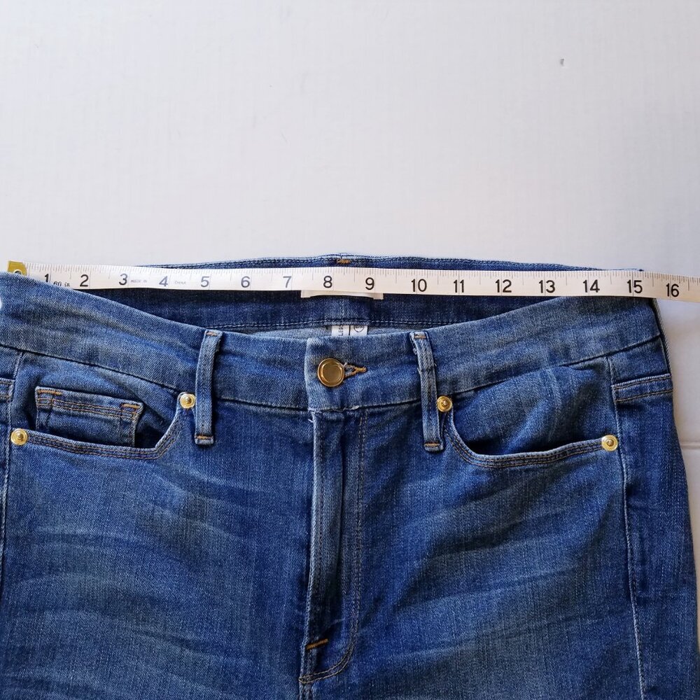 Good American | Stretch High Rise Jean, size 12 - Picture 12 of 13